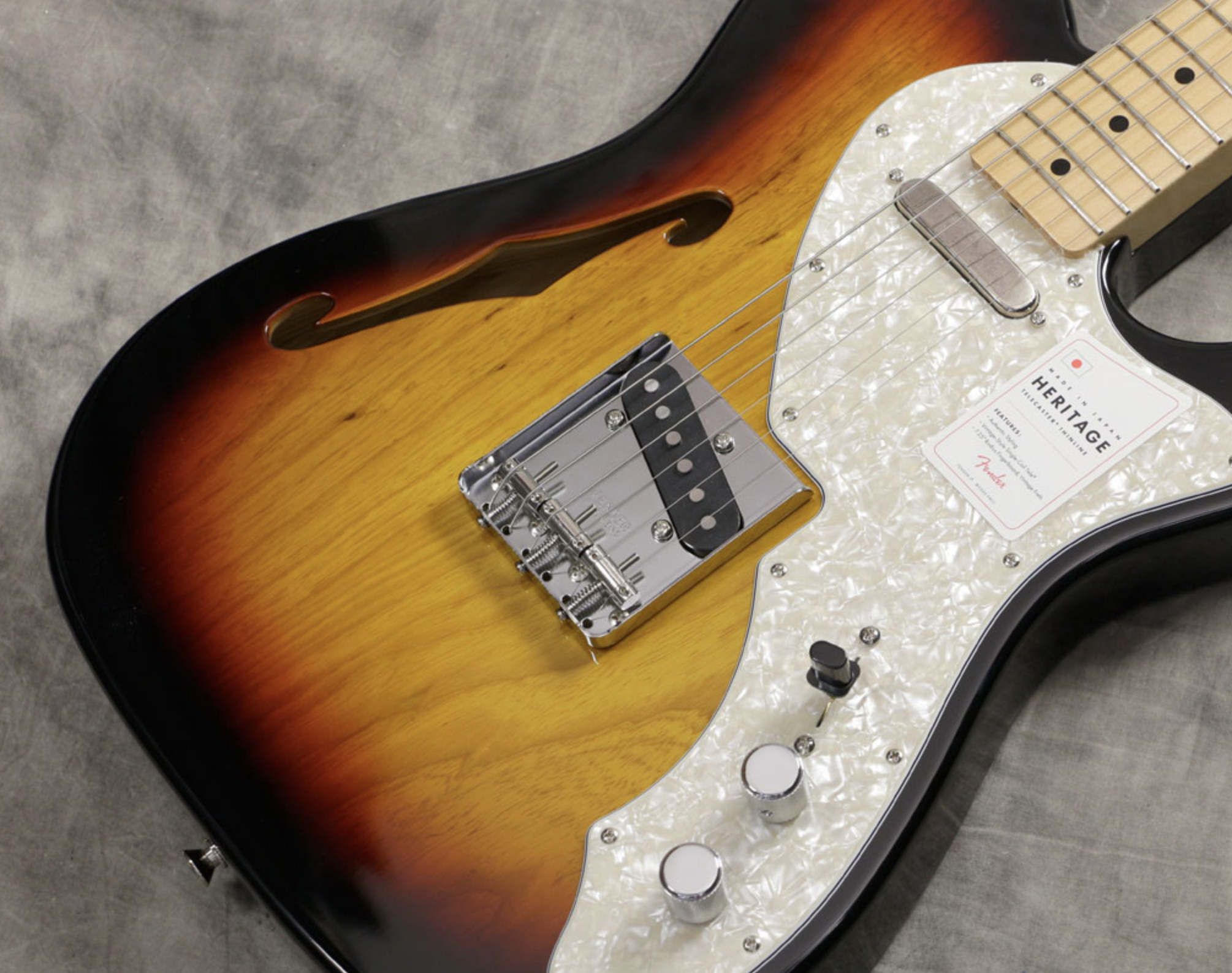 Fender : (Sold Out) (N/A)Heritage 60s Telecaster Thinline 3-Color